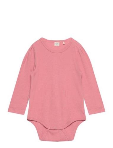 Body Ls - Solid Bodies Long-sleeved Pink CeLaVi