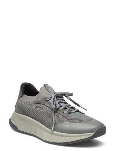 Ttnm Evo_Slon_Knrsd Lave Sneakers Grey BOSS