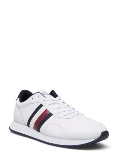 Runner Evo Lth Mix Ess Lave Sneakers White Tommy Hilfiger