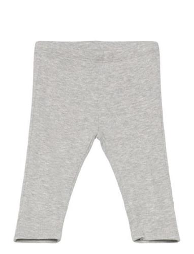 Leggings Rib Newborn Bottoms Leggings Grey Lindex