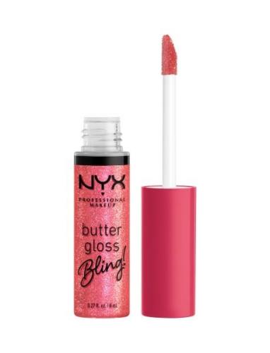 Nyx Professional Makeup Butter Gloss Bling She Got M Y 05 Lipgloss Smi...