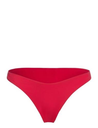 Luxe High Leg R Swimwear Bikinis Bikini Bottoms Bikini Briefs Red Hunk...