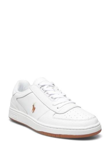 Court Leather Low-Top Sneaker Lave Sneakers White Polo Ralph Lauren