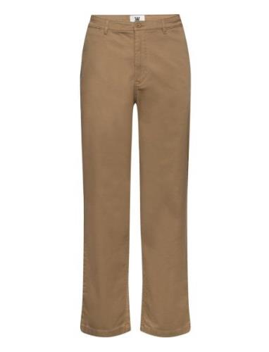 Silas Classic Trousers Bottoms Trousers Chinos Beige Double A By Wood ...
