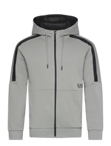 Sweatshirts Tops Sweat-shirts & Hoodies Hoodies Grey EA7