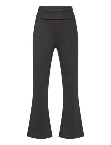 Jersey Trousers Yoga Bottoms Trousers Black Lindex