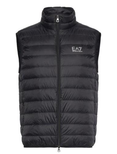 Down Waistcoat Vest Black EA7