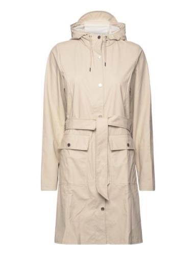 Curve W Jacket W3 Outerwear Rainwear Rain Coats Beige Rains