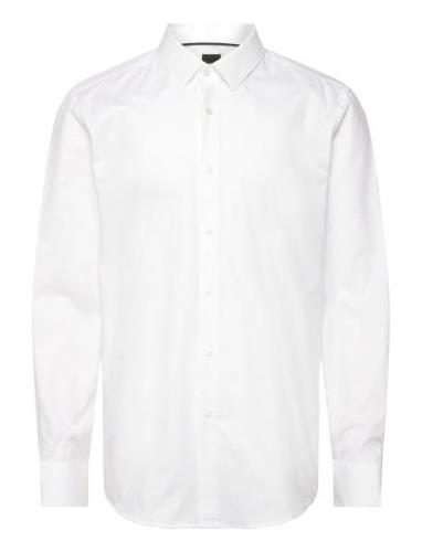 H-Hank-S-Kent-C1-232 Tops Shirts Business White BOSS