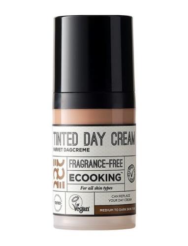 Tinted Day Cream - Medium/Dark Dagkrem Ansiktskrem Nude Ecooking