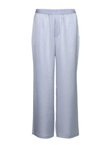 Kimberley Trouser Bottoms Trousers Straight Leg Blue Filippa K