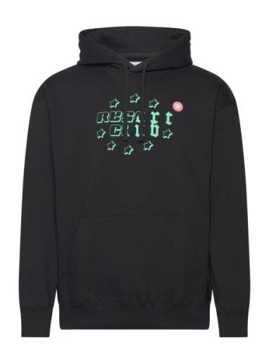 Cass Resort Club Hoodie Gots Tops Sweat-shirts & Hoodies Hoodies Black...