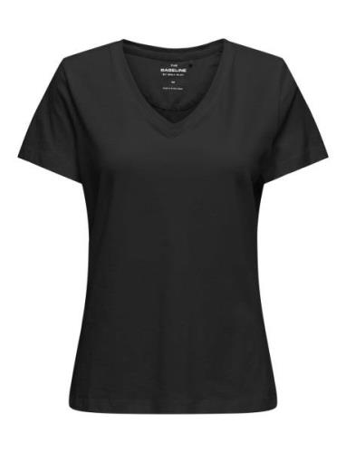 Onpmoon Life Vn Ss Jrs Tee Tops T-shirts & Tops Short-sleeved Black On...