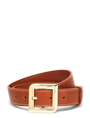 Square Buckle Belt Belte Brown Mango