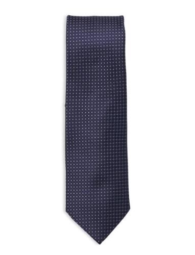 Small Dot Tie Slips Navy Michael Kors