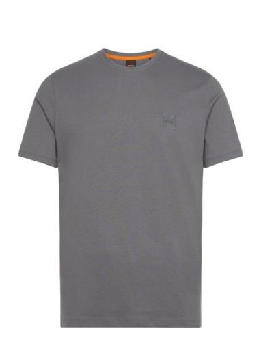 Tales Tops T-shirts Short-sleeved Grey BOSS