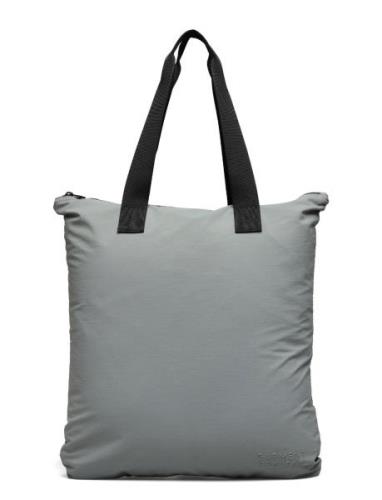 Logo Tote Bag - Pale Blue Shopper Veske Blue Garment Project