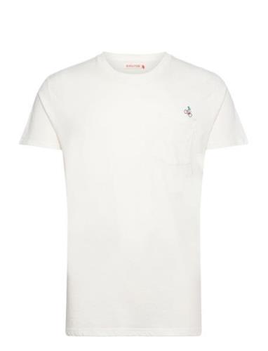 Regular T-Shirt Tops T-shirts Short-sleeved White Revolution