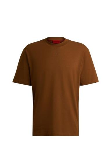 Dapolino Designers T-shirts Short-sleeved Brown HUGO