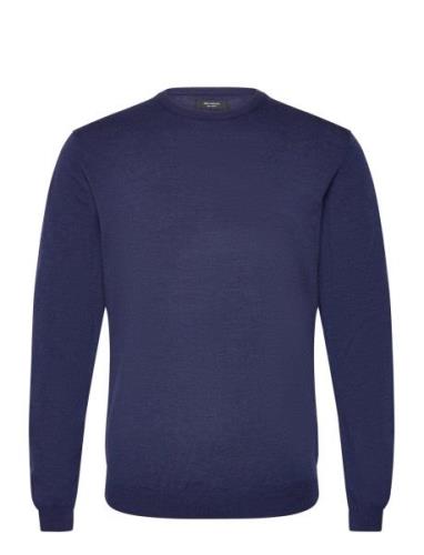 Margrate Tops Knitwear Round Necks Navy Matinique