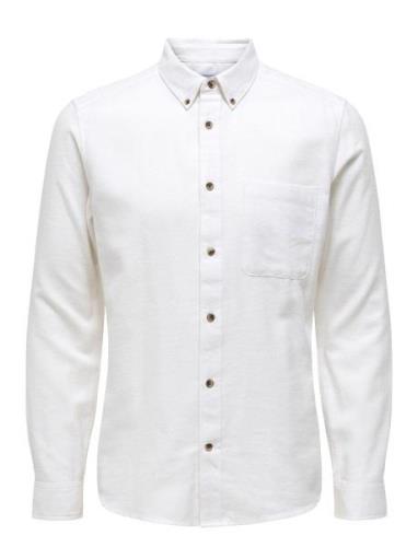 Onsgudmund Slim 1-Pkt Solid Shirt Noos Tops Shirts Casual White ONLY &...