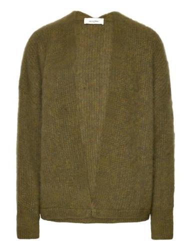 East Tops Knitwear Cardigans Khaki Green American Vintage