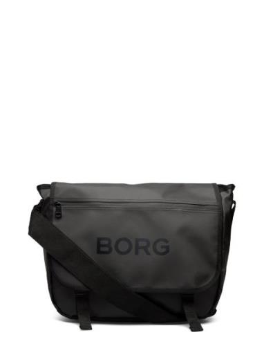 Borg Duffle Messenger Bag Skulderveske Veske Black Björn Borg