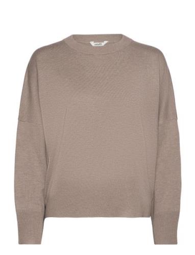 Gillian-M Tops Knitwear Jumpers Beige MbyM