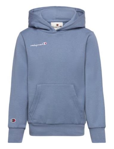 Hooded Sweatshirt Tops Sweat-shirts & Hoodies Hoodies Blue Champion