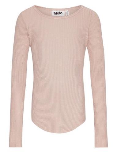 Rochelle Tops T-shirts Long-sleeved T-shirts Pink Molo