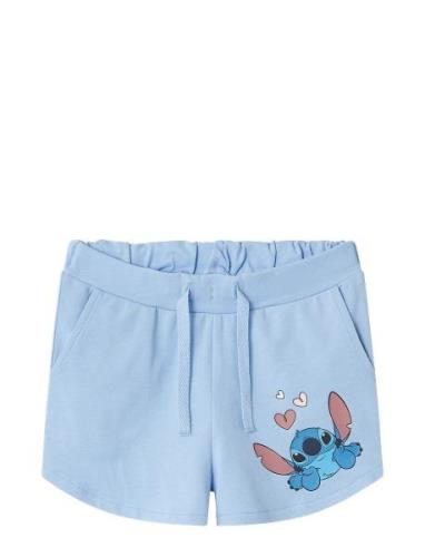 Nmfarika Stitch Shorts Wdi Bottoms Shorts Blue Name It