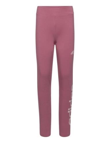 G Lin Tig Bottoms Leggings Burgundy Adidas Sportswear