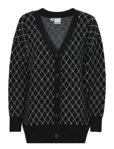 Ihalvino Ca Tops Knitwear Cardigans Black ICHI