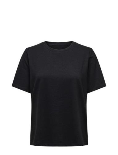 Onlonly S/S Tee Jrs Noos Tops T-shirts & Tops Short-sleeved Black ONLY