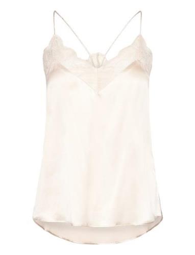 Alidadea Tops T-shirts & Tops Sleeveless Cream Dea Kudibal