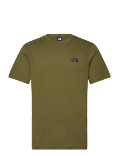 M S/S Simple Dome Tee Sport T-shirts Short-sleeved Khaki Green The Nor...