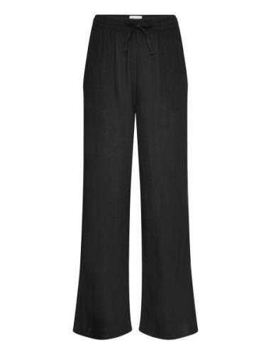 Fqlavara-Pant Bottoms Trousers Straight Leg Black FREE/QUENT