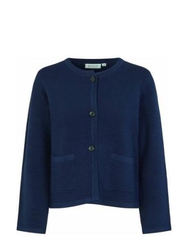 Maluschia Tops Knitwear Cardigans Blue Masai