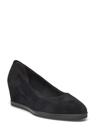 Women Court Sho Sko Wedge Black Tamaris