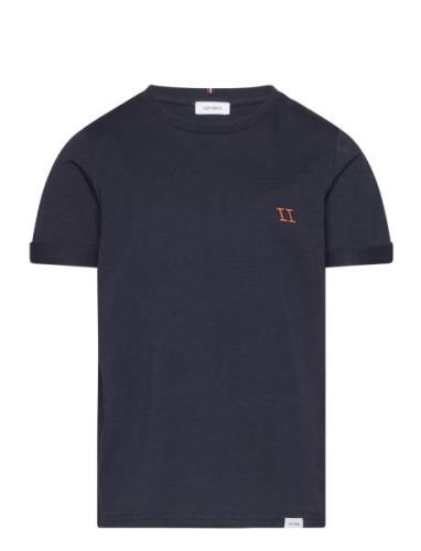 Nørregaard T-Shirt Kids Tops T-shirts Short-sleeved Navy Les Deux