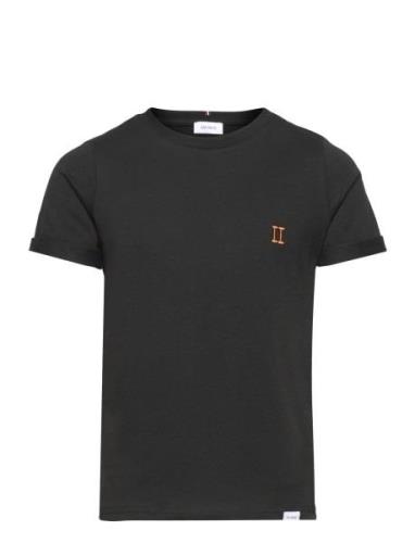 Nørregaard T-Shirt Kids Tops T-shirts Short-sleeved Black Les Deux