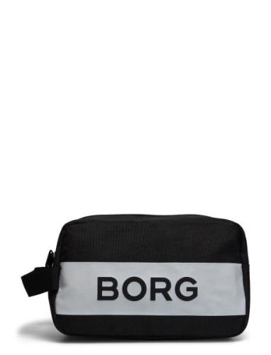 Borg Stripe Toilet Case Toalettveske Black Björn Borg