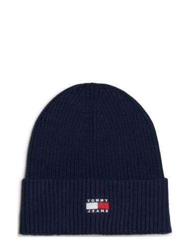 Tjm Heritage Core Beanie Accessories Headwear Beanies Navy Tommy Hilfi...