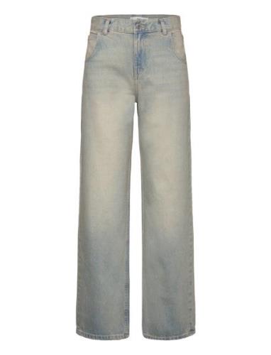 Low Waist Wideleg Jeans Bottoms Jeans Wide Blue Mango