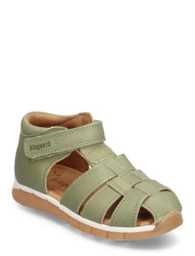 Bisgaard Billie Shoes Summer Shoes Sandals Green Bisgaard