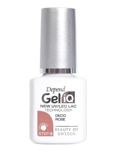 Gel Iq Deco Rose Neglelakk Gel Orange Depend Cosmetic