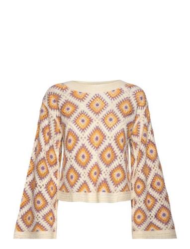 Willow Tops Knitwear Jumpers Cream Desigual