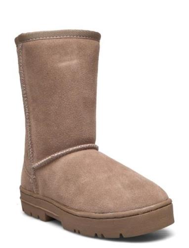 Boot Vinterstøvletter Pull On Beige Sofie Schnoor Young