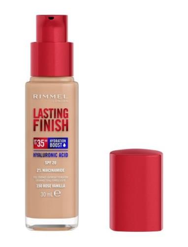 Clean Lasting Finish Foundation 150 Rose Vanilla Foundation Sminke Rim...