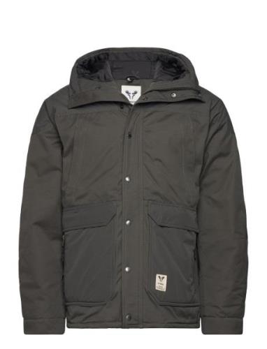 Malcom Winter Short Parka Fôret Jakke Green Fat Moose